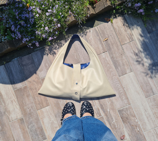 HOBO BAG TRAPEZIO FODERA BANDANA
