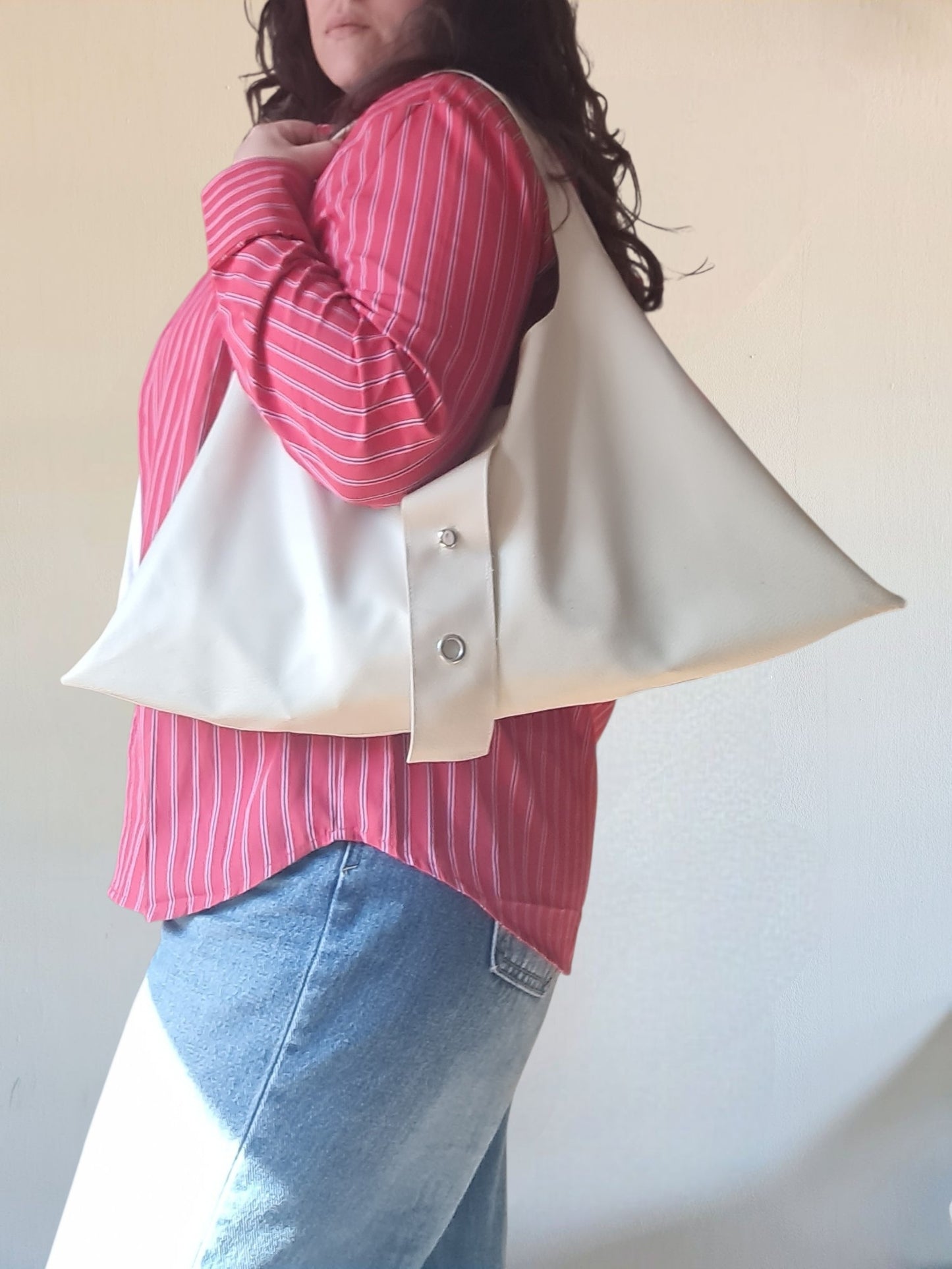 HOBO BAG TRAPEZIO FODERA BANDANA